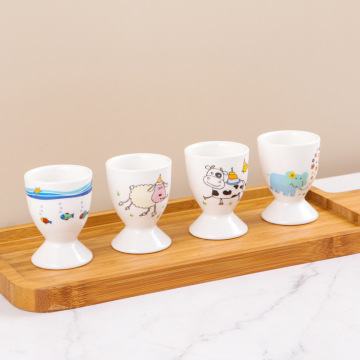 Ceramic Egg Cup - Creative Breakfast Special Egg Shape Cup