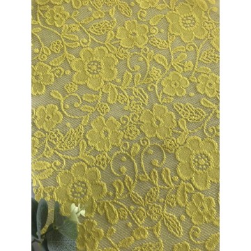 Poly Floral Lace No Stretch