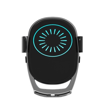 Caricatore wireless con sensore intelligente da 15w per auto - doppia bobina, supporta nuove auto con rack di navigazione