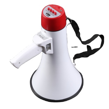 Pembesar suara megafon megafono USB TF 50W