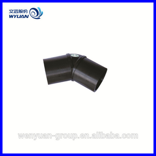 fabricated PE elbow fittings 45 degree elbow