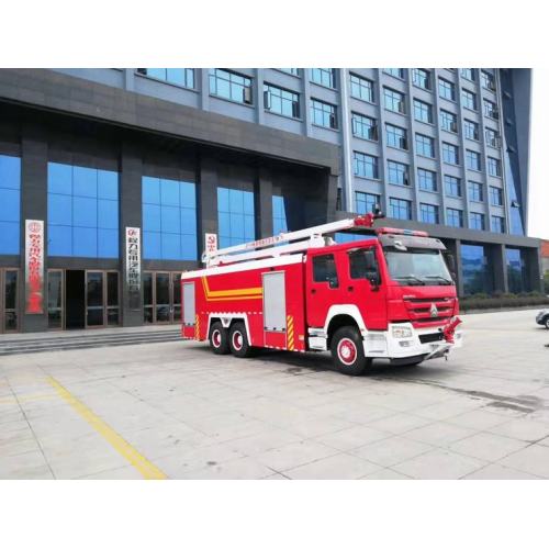 Howo 6x4 Air Tank Aerial Tower Truck Fire