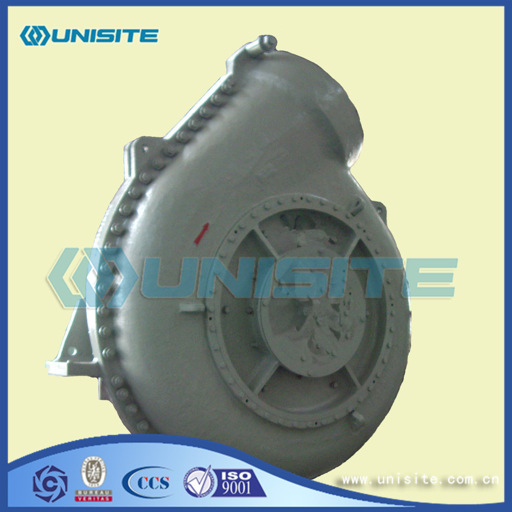 Sand suction steel dredge pump