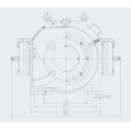 Low noise and low temperature rise gearless motor