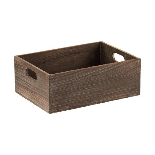 Wooden Storage Bins Box with Handles