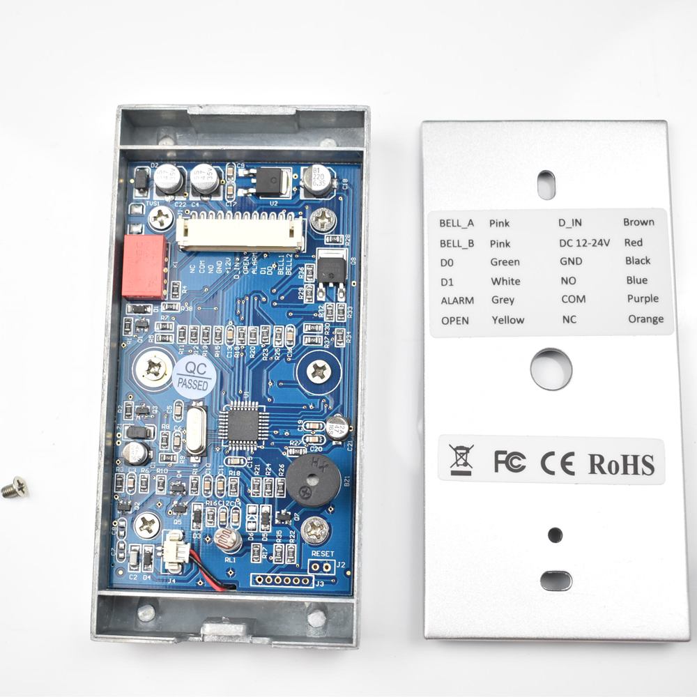 LED Keypad RFID 125khz Access Control System Proximity Card Standalone ...