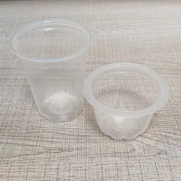 Disposable pp ice cream cup plastic pudding bowl