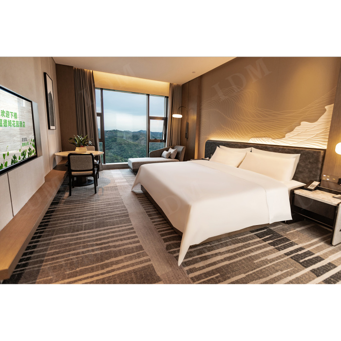 Móveis de hotel de design moderno para quarto de hotel de luxo