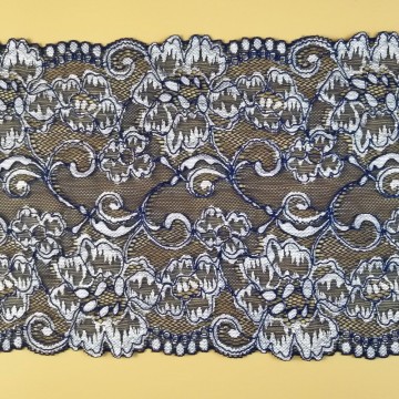 Bra accessories silver lace 20 cm