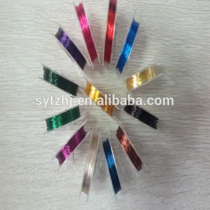 copper jewelry colored wire for indian metal wire jewelry