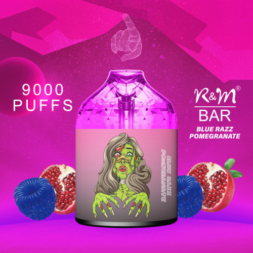 R&amp;M Bar 9000 Pushs todos sabores de boa qualidade