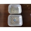 Aluminium foil container/pans/tays for food use