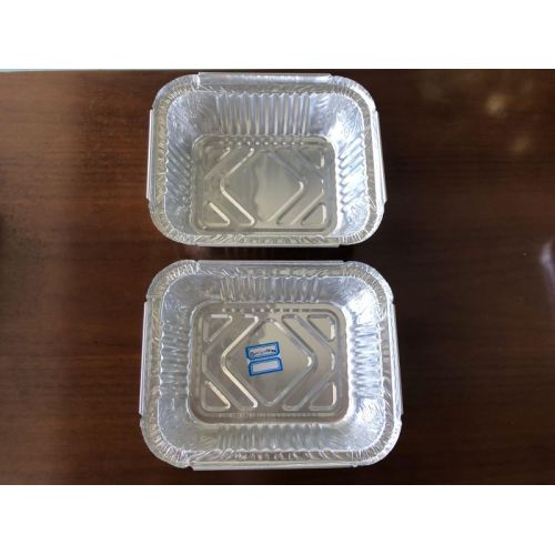 Recipiente de aluminio/sartenes/tays para uso de alimentos