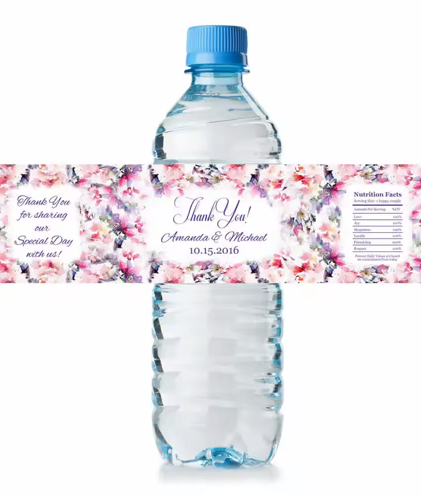 High Quality Custom Logo Design Proof Water Opp Bopp Labels for Juice and Food Beverage Bottle Packaging5