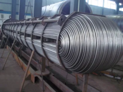 Shell and tube heat exchanger