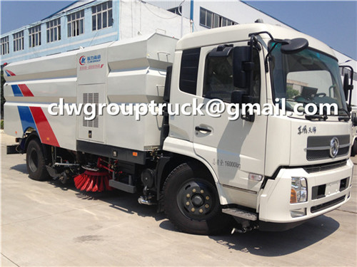 DFAC Tianjin Vacuum Road Sweeper Truck