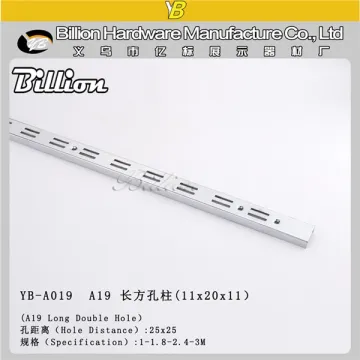 Doubl Hole Metal Slotted U Channel