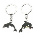 custom wholesale cheap metal mini cartoon keychain
