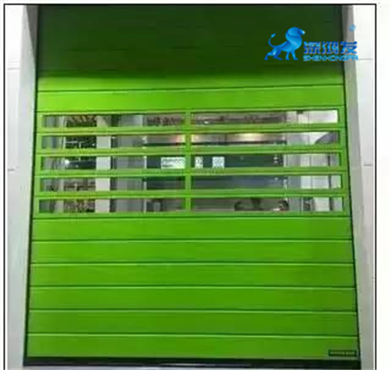 Auto Aluminum Alloy turbine High Speed Door