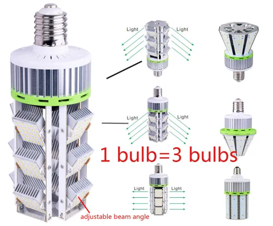 Super Bright 80W E27 Light Bulb with 5-Year Warranty: Replaces Metal Halide & HPS Lamps, Adjustable on Aluminum Base for Fixture Lighting