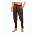 Men's Medieval Trousers with Striped Pirate Trousers