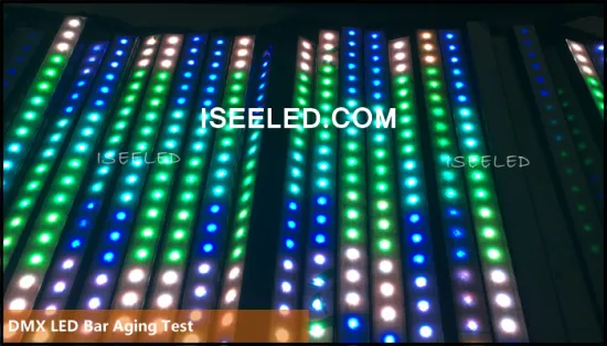 DMX Dimming RGB LED Pixel Bar Light