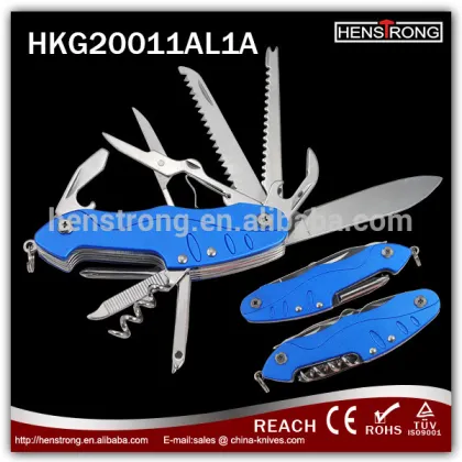 Multi Function Hand Tools Folding Knife Swiss Knife Customerzied Color