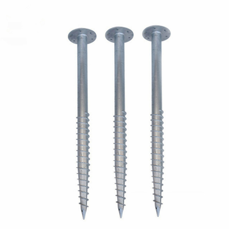 Q235 Galvanized Earth Screw