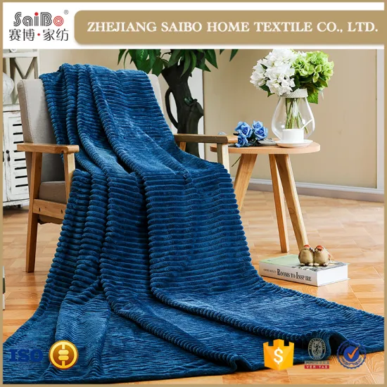 Thick Warm Super Soft Flannel Blanket China Wholesale