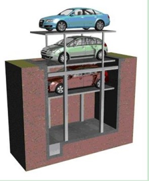 pit car parking lift;car stacker
