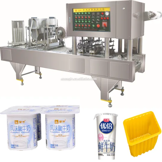 MN32-2 Automatic Yogurt, Ice Cream, and Water Cup Filling and Sealing Machine