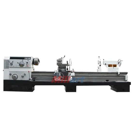 Manufacturer's Heavy Duty Manual Lathe Machine: Big Bore Conventional Metal Lathe - Model CW6180B