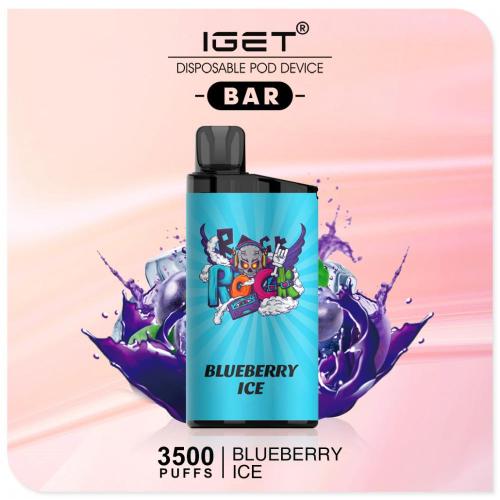 Iget Bar 3500 퍼프 일회용 vape pod 호주