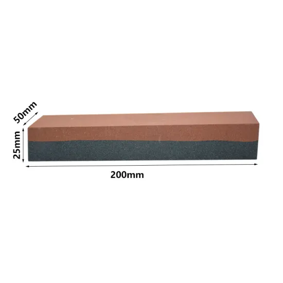 120/240 grit Knife Sharpener household grinding blade double-sided sharpening petroleum stone grinding block 200*50*25mm