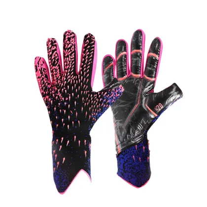 Factory Price Professional Football Goalkeeper Gloves Latex Custom Soccer Goalkeeper Gloves