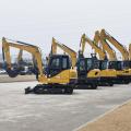 6 tan mesin penggali backhoe digger