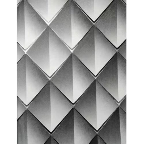 53cm tahan air pvc wallpaper desain geometris modern