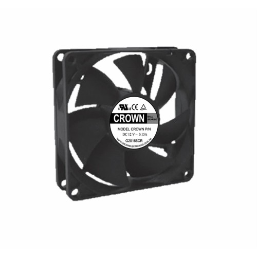 Ventilador de Axail de rotación gemela H4 Laptop 80x25