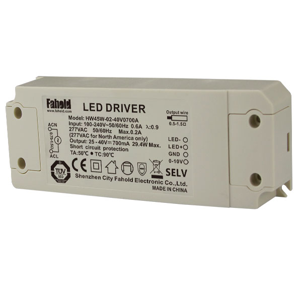 TUV Plastic Case AC100-240V Led Driver