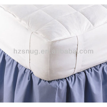 100% Cotton White Duck Down Mattress Topper
