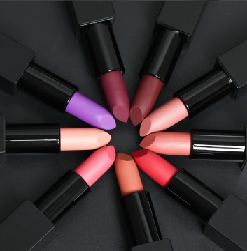 Hot Selling High Pigment Matte Lipstick with Free Samples in Cosmetics Tubes: OEM & ODM Options Available