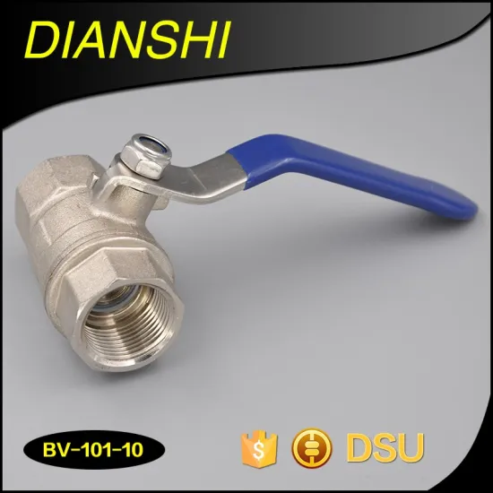 Unusual galvanized brass ball valve with high quality