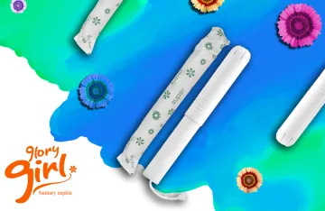 100% Organic cotton cardboard tampon