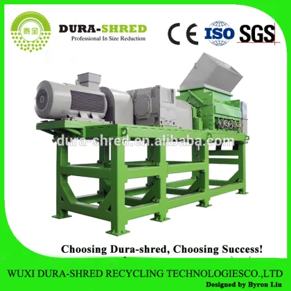 Dura-shred durable intimus rubber shredder for sale