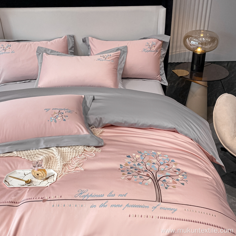 Premium bedding set 100% cotton luxury