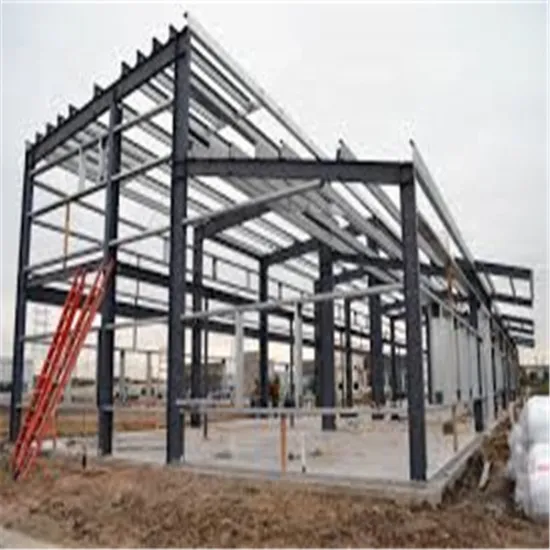 architecture material steel structure for cowshed