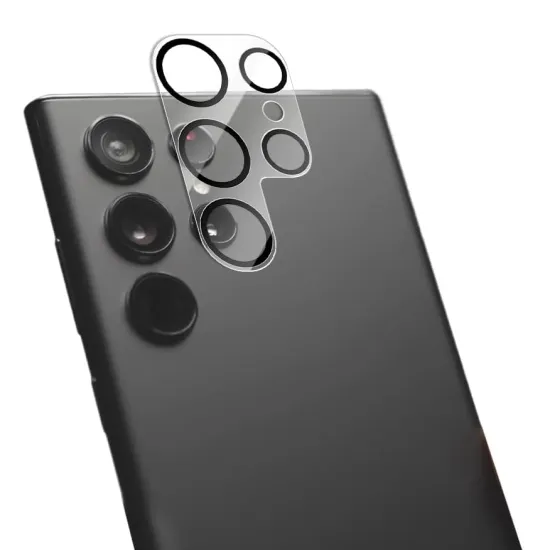 HD Clear 9h Anti-scratch Tempered Glass Camera Lens Protector for Samsung Galaxy S24/S23/S22/S21 Plus Ultra