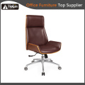 Luxury Office Chair Plywood Cover Swivel Office Leisure Chair Factory