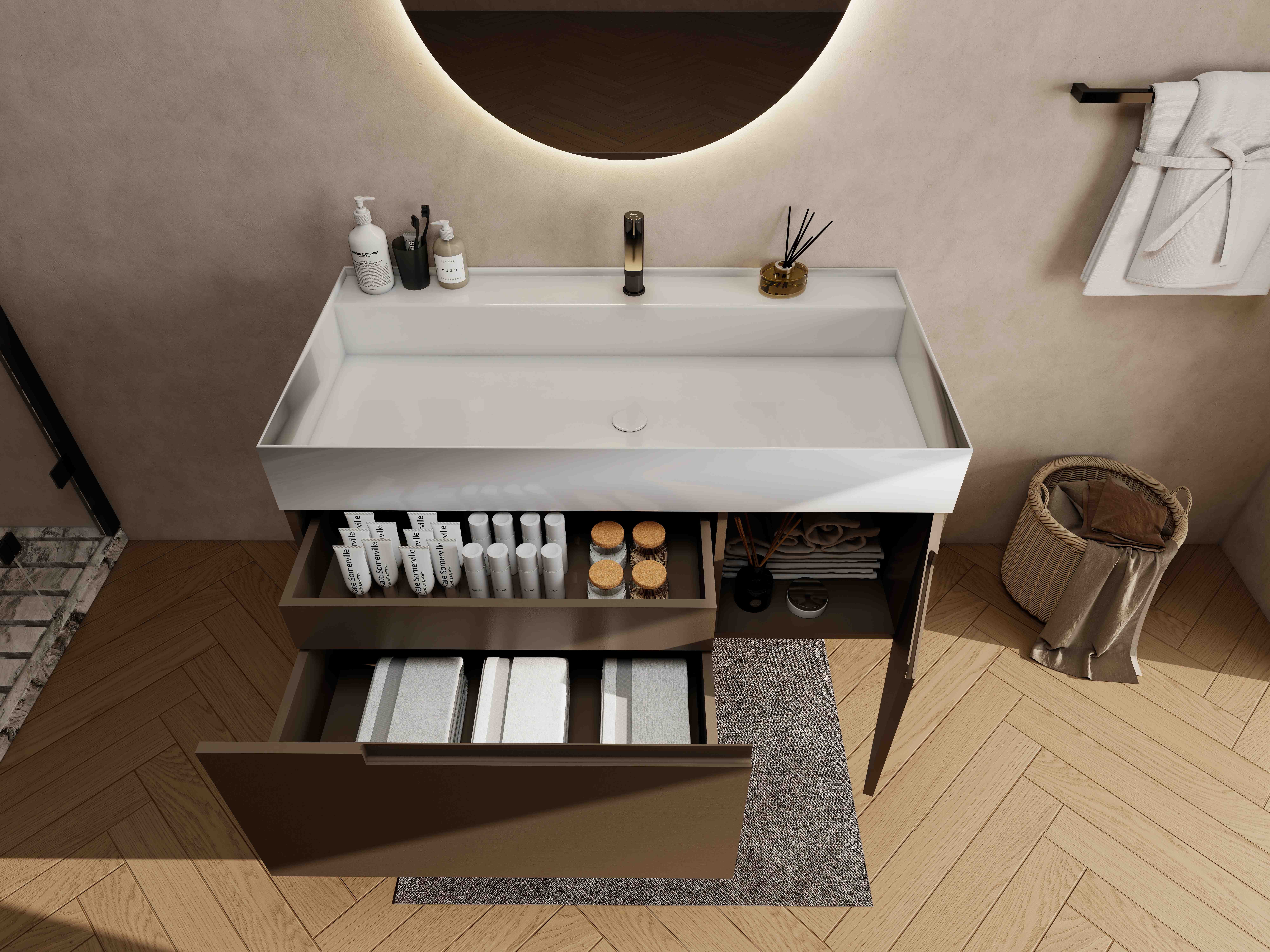 Современная водонепроницаемая тщеславие для ванной комнаты