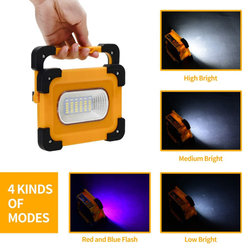 Automobile solar led work light